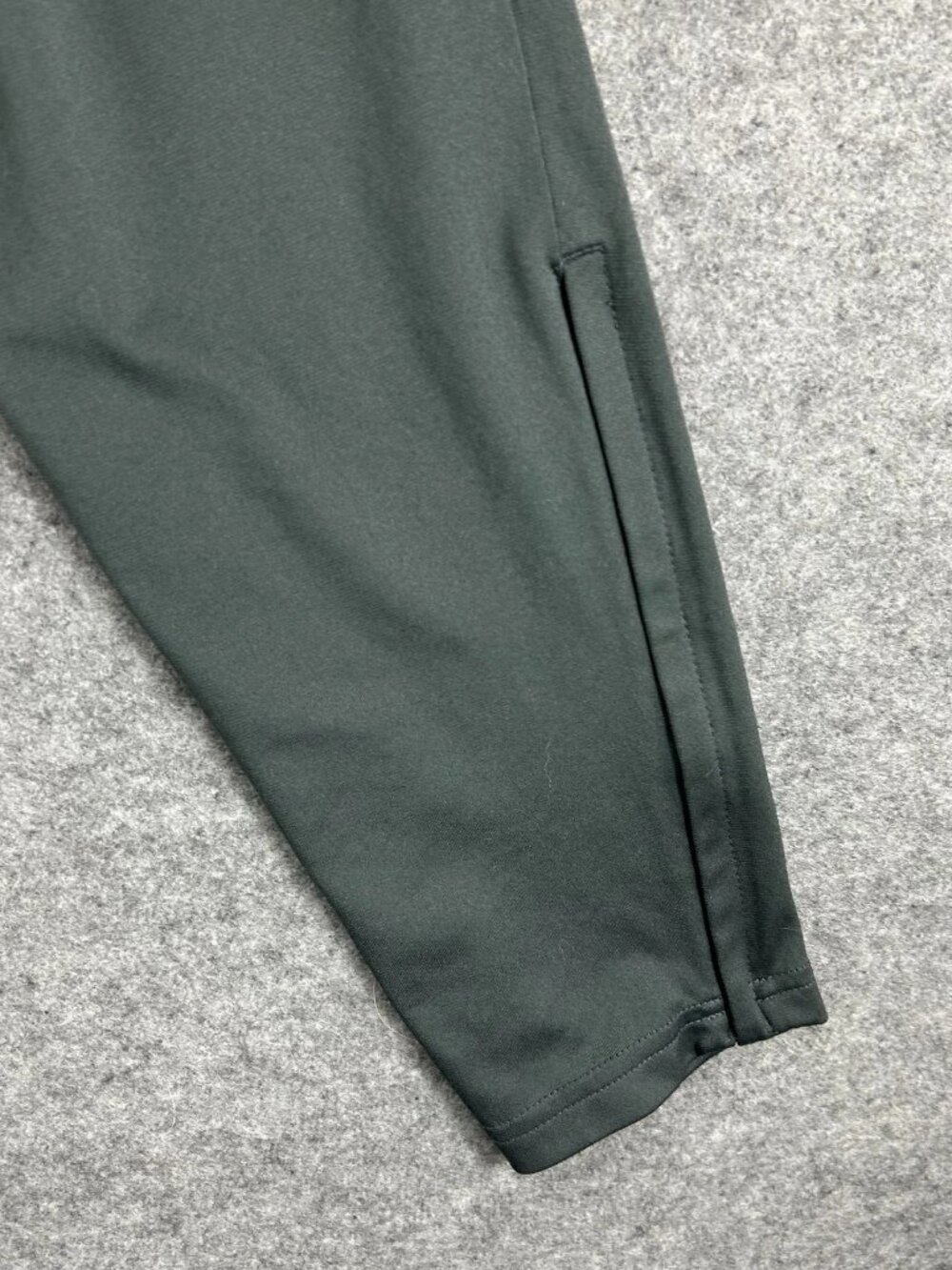 Nike Academy Pro Pants Mens M Gray Dri-Fit Ankle Zip Drawstring Logo Tapered Leg - Picture 6 of 14